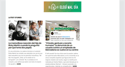 Desktop Screenshot of elegimaldia.es